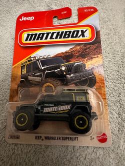 Matchbox Jeep Wrangler Superlift