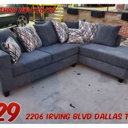 Grey Sectional On Sale  