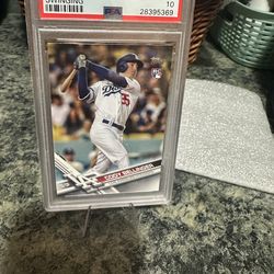 2017 Topps Update Baseball #US50 Cody Bellinger Rookie Card RC Graded PSA 10