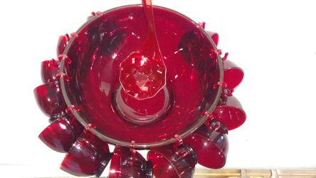 Punch bowl set