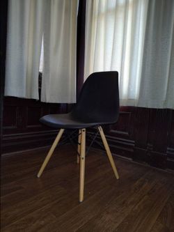 IKEA Black Modern Dining Chair