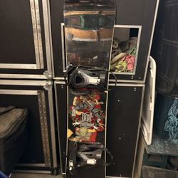 Burton 158 Snowboard And Bindings