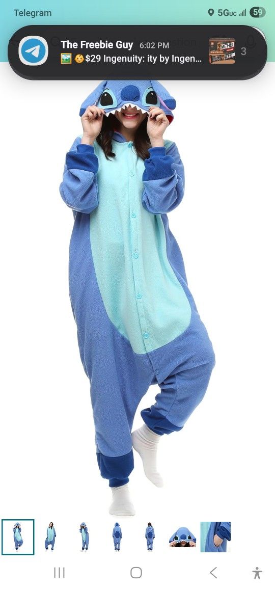 Stich Costume