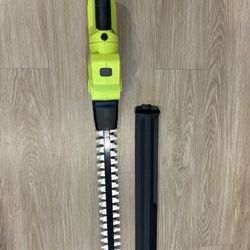 20-Inch Hedge Trimmer Cordless with Rotatable Handle, Electric Grass Trimmer with 2x5.0Ah Battery & Charger, Handheld Bush Clipper Shrub Trimming, Hed