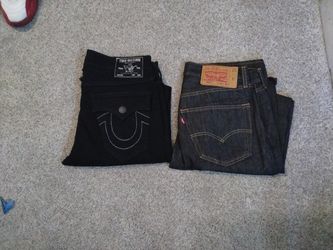 True Religion And Charcoal 501
