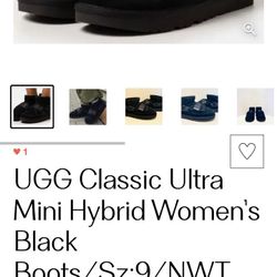 Brand-new UGG MINI HYBRID WOMENS Size 8