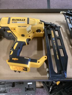 Dewalt 20V XR Brushless 16Ga Straight Finish Nailer  (Tool-Only) $300