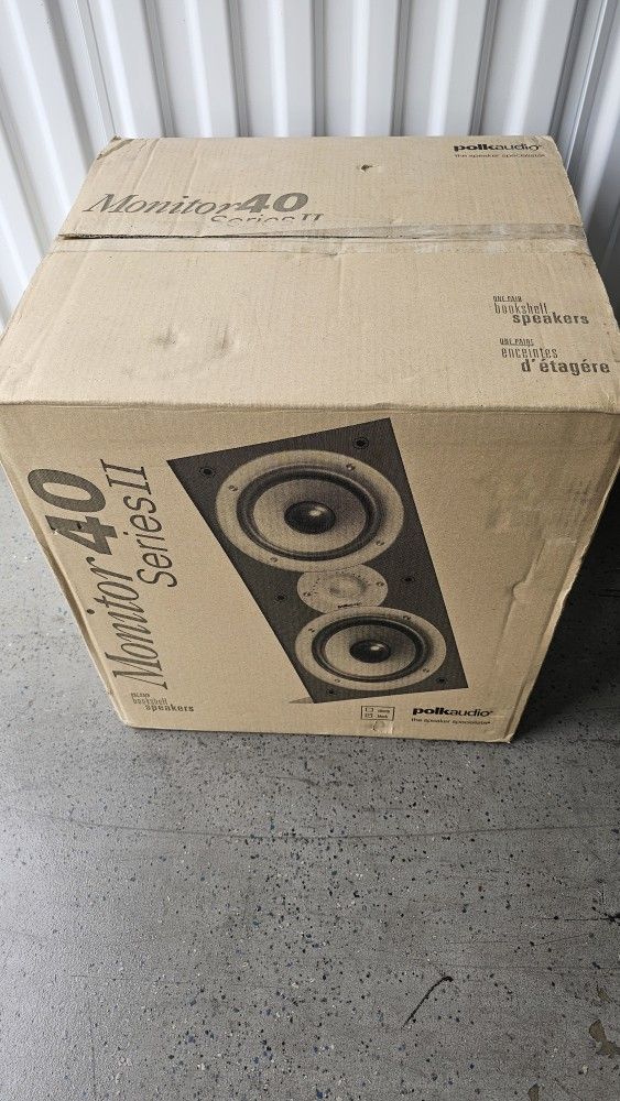 Polk Monitor 40 Series II Bookshelf Speakers