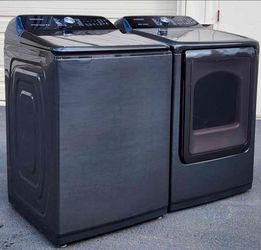 SAMSUNG XL Capacity 4.5 cuft washer and 7.4 cuft Electric Dryer. Works Perfect. 30 Days warranty