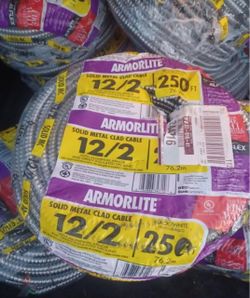 New MC Metal clad cable 12/2