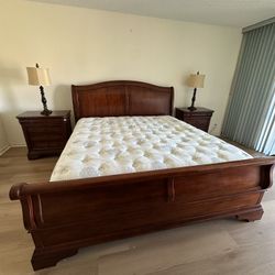 King Bedroom and Nightstand