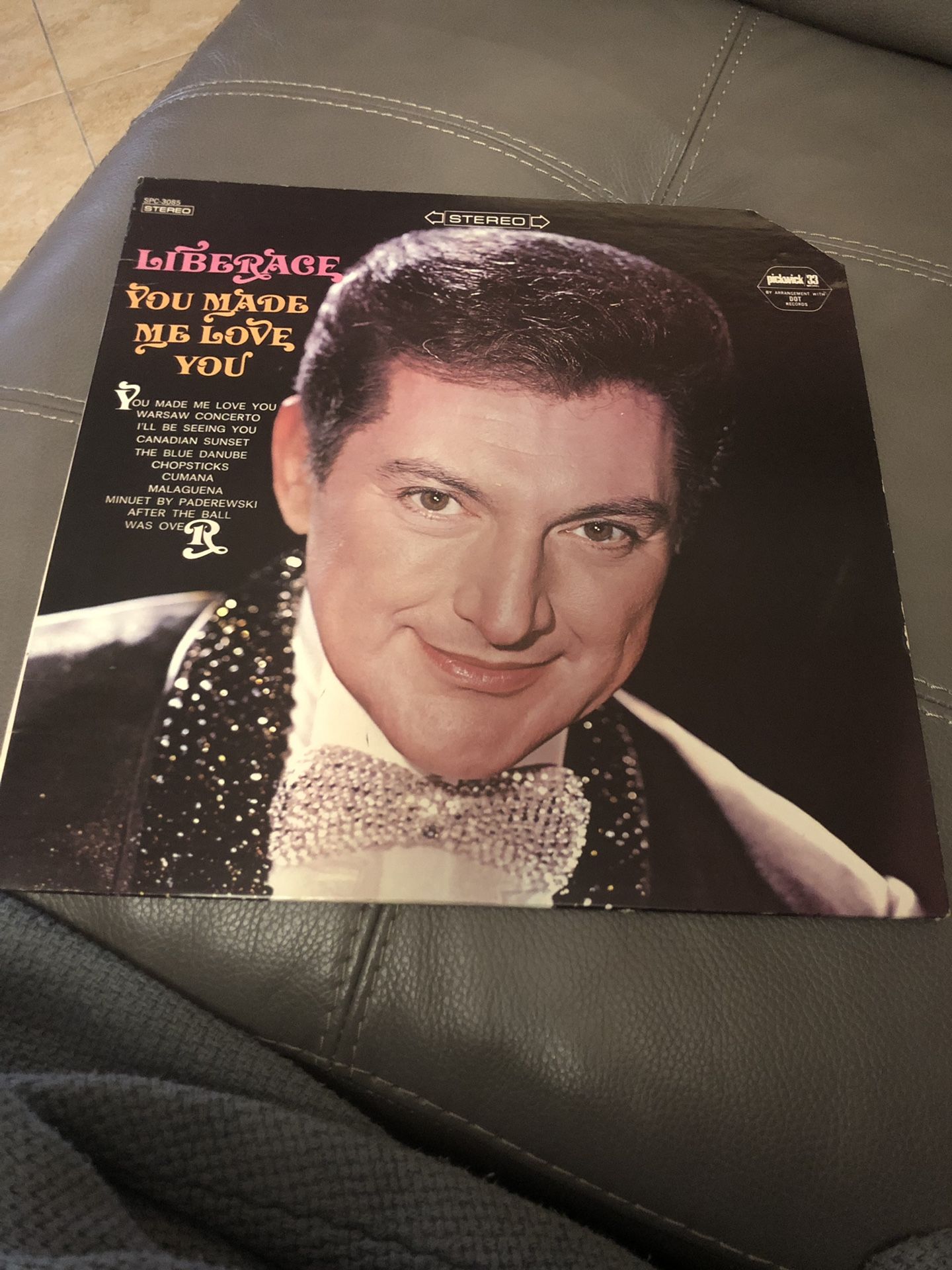 Liberace “You Made Me Love You” Vinyl Record LP