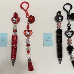 Hello Kitty  Gift Pen & Keychain Sets