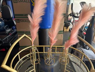 Gold metal decor