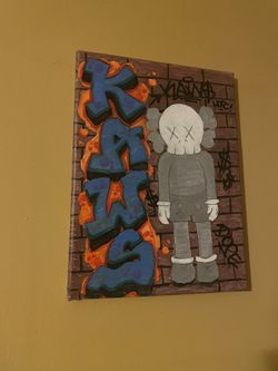 Custom Canvas (kaws)