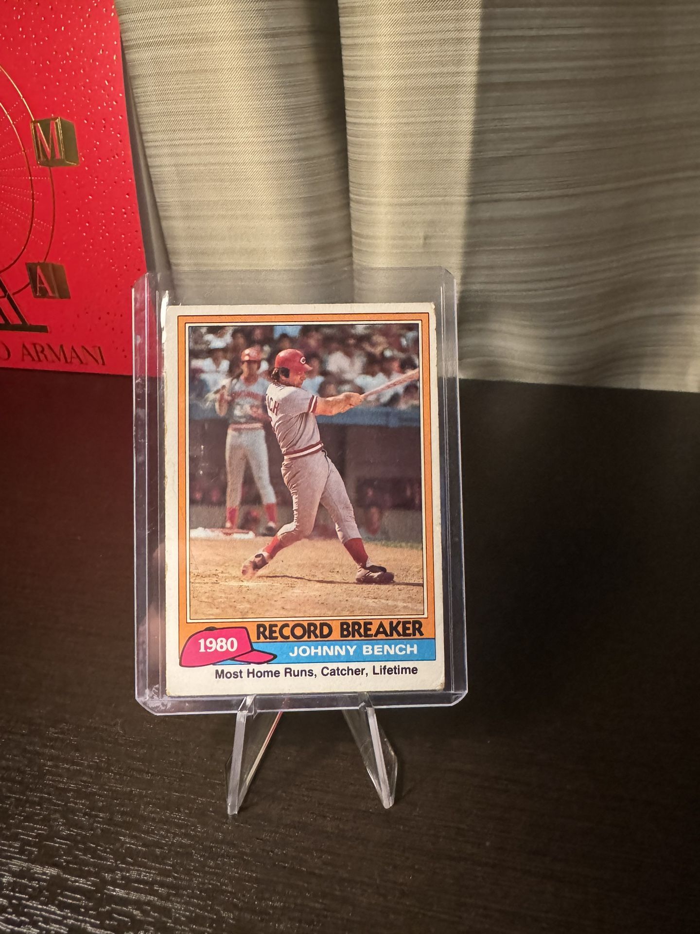 Johnny Bench 1980 Record Breakers
