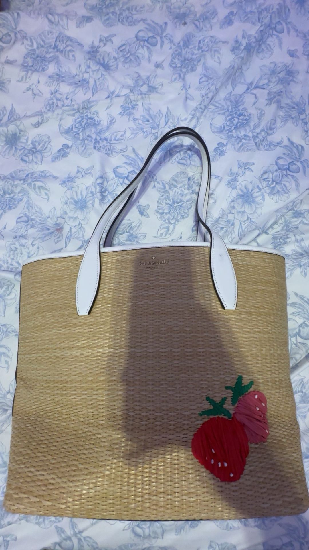Kate Spade Strawberry Picnic in The Park Tote