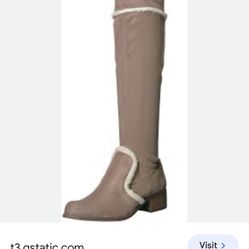 Charles David Boots Beige Colour
