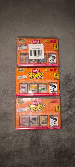 DBZ Funko bitty pops