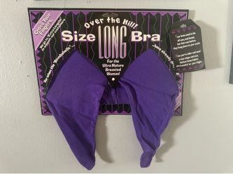Over the hill female bra gag gift