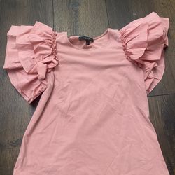 Womans Ruffle Shirt Size Small By Marc New York #17