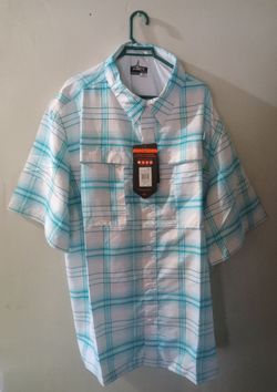 Habit Mens Harbor Bay Short Sleeve River Shirt