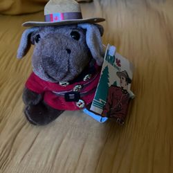 RCMP Country Plush Stuffed Moose 6”