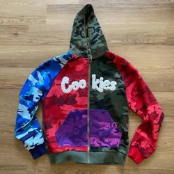 Cookies Multi-Camo Full-Zip Hoodie