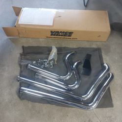 HD Dyna Vance And Hines Exhaust Pipes