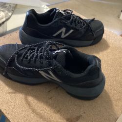 New Balance 589 Men’s Composite Toe Industrial Shoes Size 9 Black/Grey