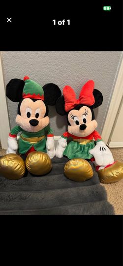 Mickey Mouse Christmas stuffy