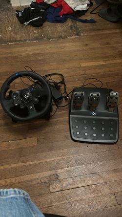 Logitech g923 gaming sim steering wheel give me ur best offer