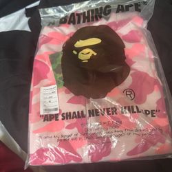 Pink Bape Hoodie