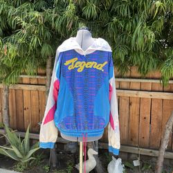 Vintage Men’s Pink Dolphin Windbreaker Size L