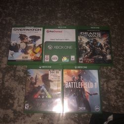 Xbox One games lot