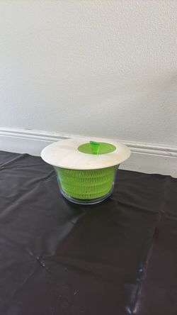 Salad Spinner with Glass Bowl