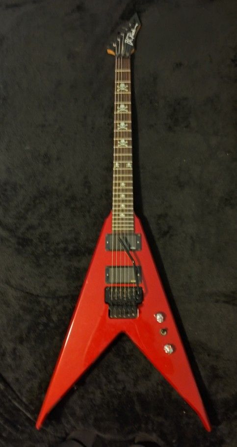 Bc Rich Blood Red Guitar