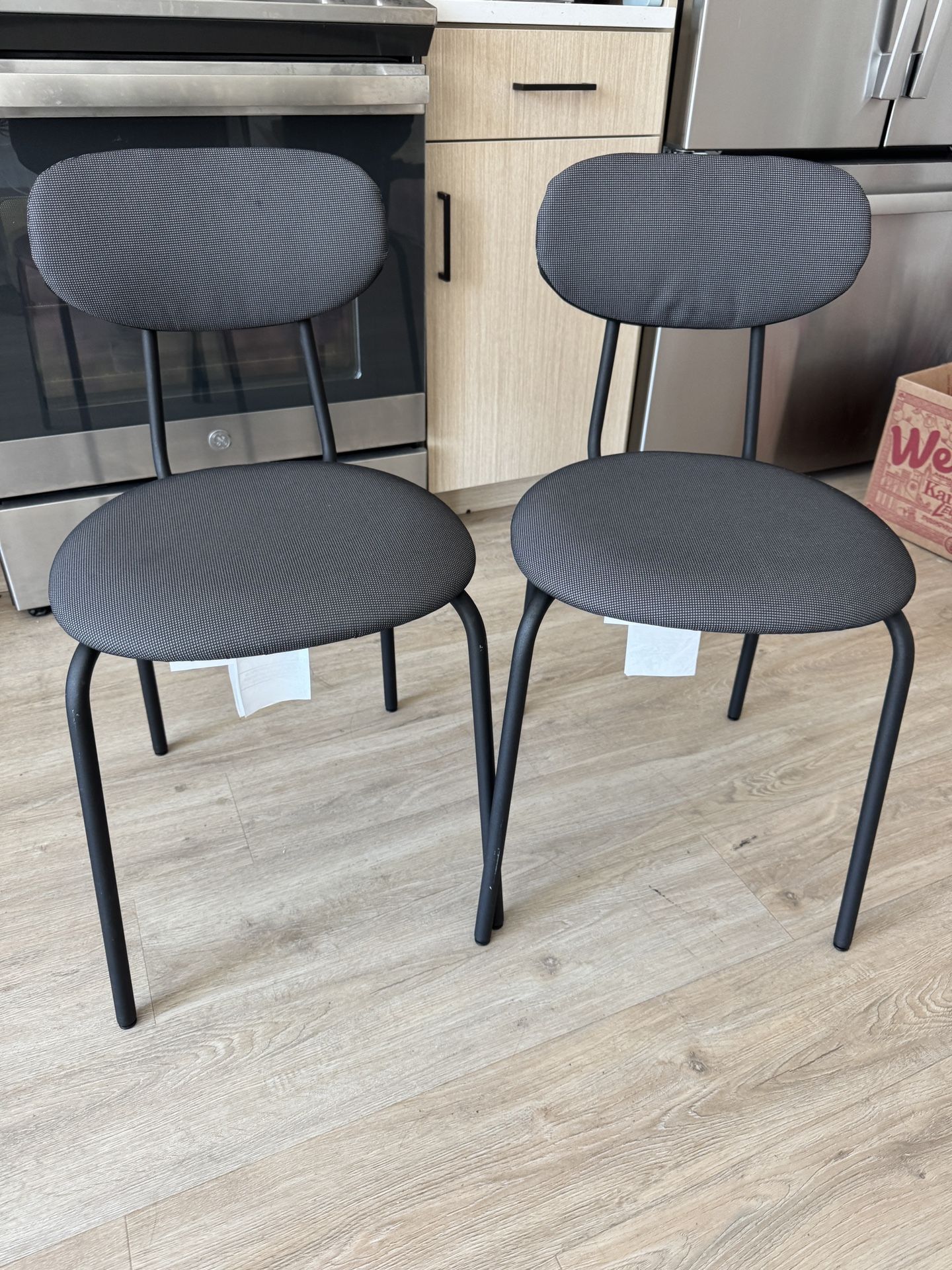 2 Ikea Ostano Dining Chairs