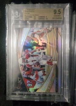 2019 Kyler Murray Snapshots Prizm RC Beckett 9.5