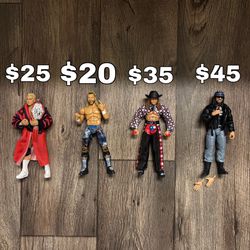 WWE Ultimate Edition Elites AEW Unrivaled Unmatched Action Figures Wrestling