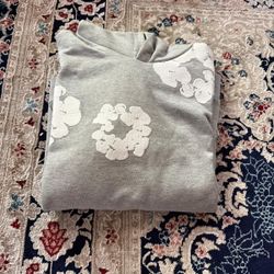 Denim Tears Gray Hoodie - Brand New, Clean Streetwear Essential