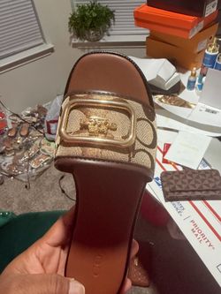 Coach sandal