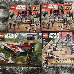 Sealed Star Wars Lego Sets 