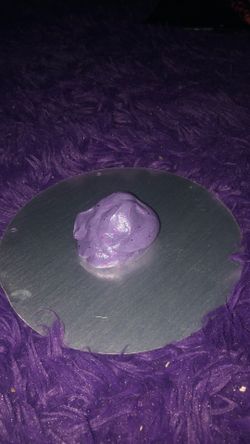 Sparkly purple slime