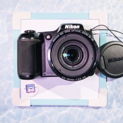 Nikon Coolpix L820 Black 16 MP Digital Camera 