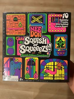 NeeDoh Squish or Squeeze Squish O Ween Countdown 10 Squishy Treats