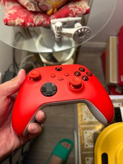 Red xbox controller