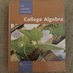 College Algebra Hardcover Textbook
