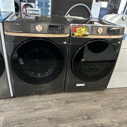 Samsung Washer & Electric Dryer (Take It Home In Payments/Llevalo A Casa En Pagos)