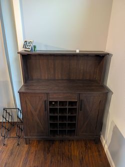 Bar with storage